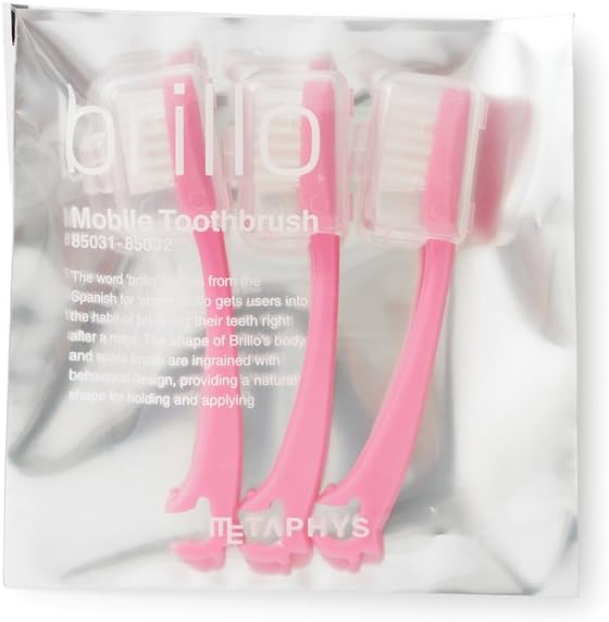METAPHYS brillo spare brush (dark pink) (japan import)