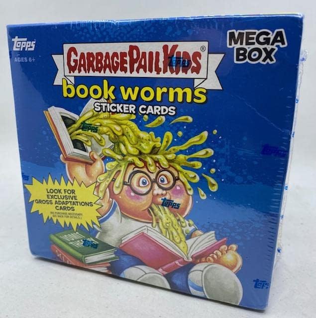 Garbage Pail Kids Bookworms Sticker Cards MEGA Box