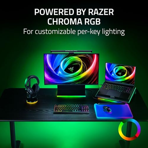 Image of Razer BlackWidow V4 TKL HyperSpeed Wireless Hot Swappable Gaming Keyboard: Orange Tactile Switches - Wireless & Bluetooth - Multi-Function Roller & Control Buttons - Chroma RGB - Long Battery Life
