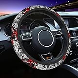 WYYYW Anime Itachi Universal Auto Steering Wheel Cover for Men Women, Neoprene Car Wheel Protector,...