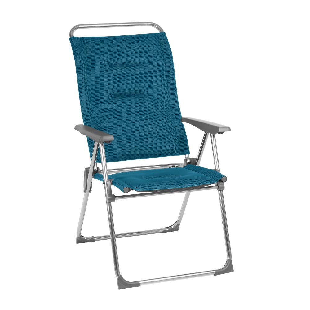 Lafuma Mobilier Folding Camping Chair, Compact, ALU CHAM, Air Comfort, Colour: Coral Blue, LFM2804-7480 โ image 1