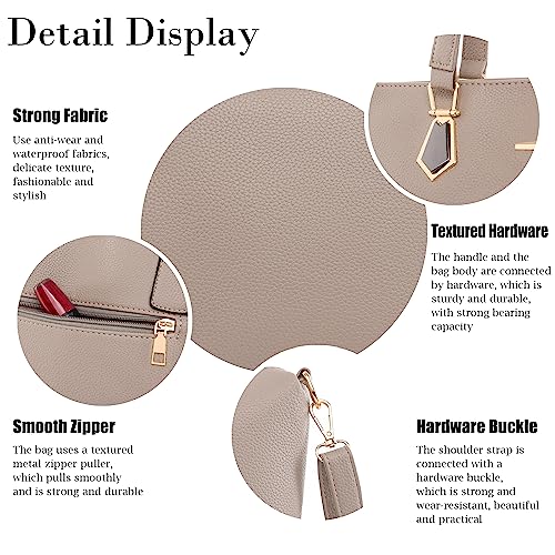 Image of OTMIPIML Purses and Handbags for Women Synthetic Leather Tote Crossbody Bags Satchel Purses Set 6pcs | Set