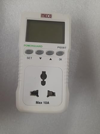 NAAFIE Meco - PG 08T Powerguard Having Indian Plug with Calibration Certificate