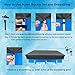 10 x 6 FT Rectangular Pool Cover 118x79 inch Rectangle Swimming Pool Covers 9.8 ft x 6.6 ft Black Pools Cover with Strong Tear Resistant 10 ft Solar Pool Cover Above Ground Waterproof & UV-Resistant