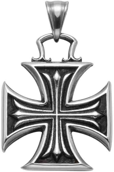 WTS Stainless Steel Pattee Cross Pendant