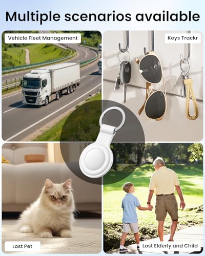 Image of Real Time Location GPS Tracker Device for Car and Vehicles | No Subscription, No Monthly Fee, for Android and iPhone, Long Battery Life, Mini Hidden Magnetic, Tracking Kids Elderly Pet
