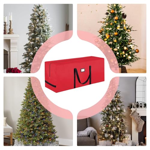 Sac de transport pour sapin de Noël robuste à poignées renforcées - 5