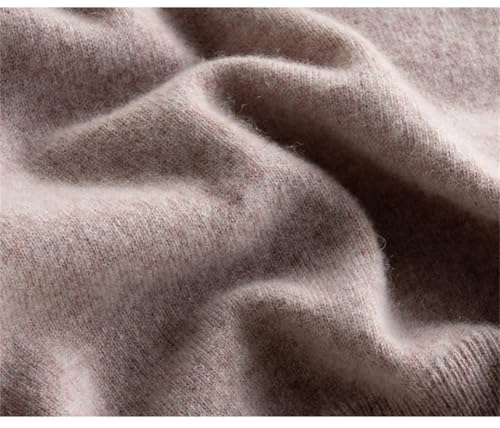 Men's Cashmere Knit V-Neck Sleeveless Vests Slim Fit Knitted Pullovers Soft Sweaters3