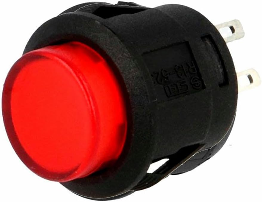 Push Button 16A Diameter 23mm Designed for Installation with Modern Style and Robust Functionality Ideal for Any Electrical Installation