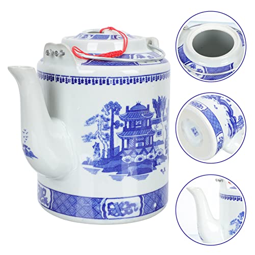 Pot di Teiera Ceramica Ceramica Ceramica Cinese Teiera Giapponese Teiera Tea Pentola tè Bollitore con Manico Coperchio… - immagine 7