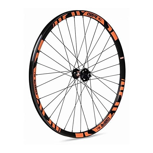 GTR GTR-SL Rueda delantera para MTB, unisex adulto, naranja, 27.5" x 20 mm