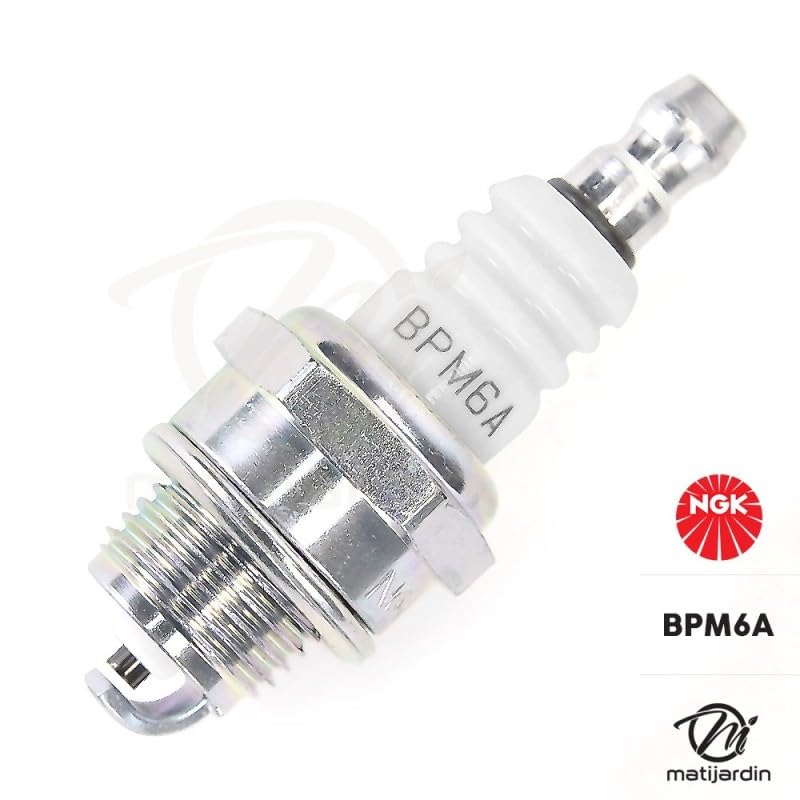 3 Candele Accensione NGK BM6A Per Tosaerba, Motosega, Decespugliatore Husqvarna E Altri