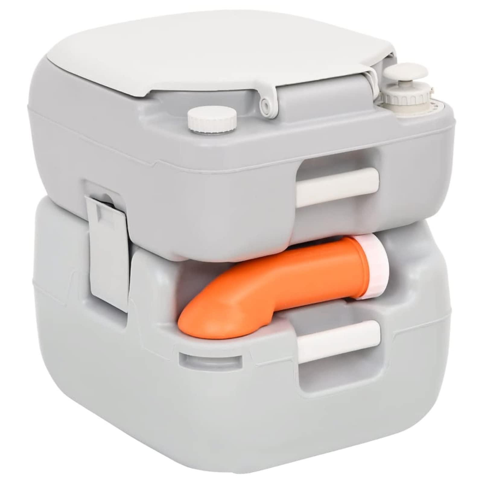 SculifyVita Campingtoilette Faltbar - 4-in-1 Trenntoilette Für Outdoor