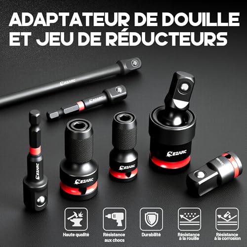 Visseuse à percussion et accessoires EZARC pour démonter les boulons grippés - 4