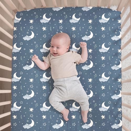 The Peanutshell 3 Piece Celestial Serenity Baby Crib Bedding Set Boy Nursery Decor Boy Crib Comforter Set, Boho Neutral Quilt and Accessories, Gender Neutral - Image 4