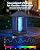 REOGLE Bug Zapper Indoor & Outdoor with Auto Smart Light Sensor, 4000V Electric Mosquito Zapper, Insect Fly Trapper, Covers 2100?sq?ft, IPX4 Waterproof Mosquito Lamp for Patio, Garage, Backyard, Porch