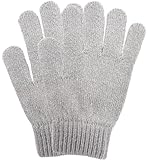 MDSTYLE Magic Knit Gloves for Women Cold Weather Winter Solid Color for Daily Sports Workout Runnging Jogging Full Fingers Warm (Grey, One Size)