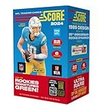 2024 Panini Score Football 6-Pack Blaster Trading Card Box ~ Green Rookie Signatures! (Jayden Daniels, Caleb Williams, Bo Nix)