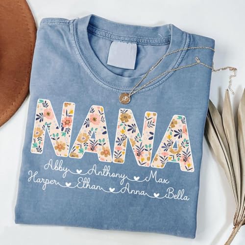 Personalized Mama Shirt - Custom Sweatshirt for Women, My Favorite People Call Me Mama3
