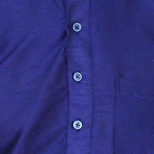 Image of Royal Kurta Men's Cotton Silk Plain Solid Long Only Kurta