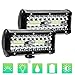 2pcs Foco Led Tractor, 7" 240W 24000LM Super Bright y Potentes Faros Trabajo Led Coches 6000K IP68 Impermeable de Faros Luz Adicionales Blanco Frío Para off-road,Camión
