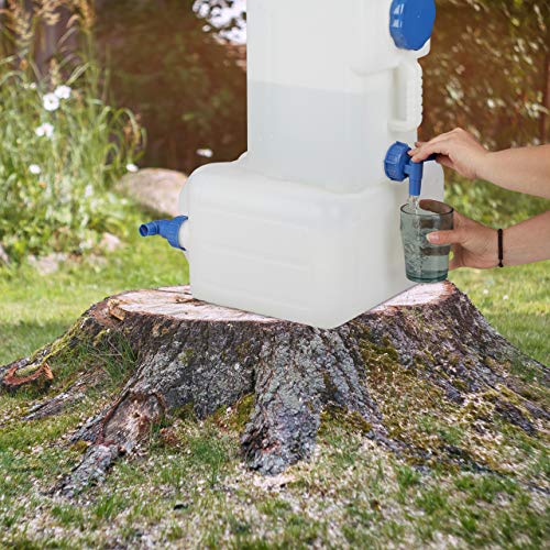 Jerricane d’eau 15 L Relaxdays pour solutionner le manque d'eau en camping - 6