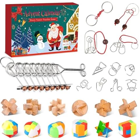 Brain Teaser Advent Calendar 2024 for All Cover