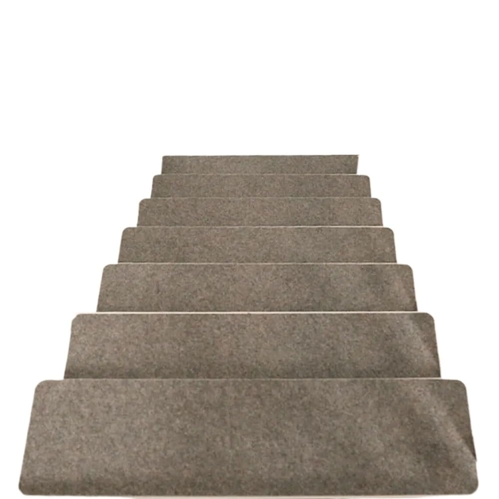 Nakładki na stopnie schodów. Stair Treads Rectangle Pack Of 14 Multicolor(Dark Gray)