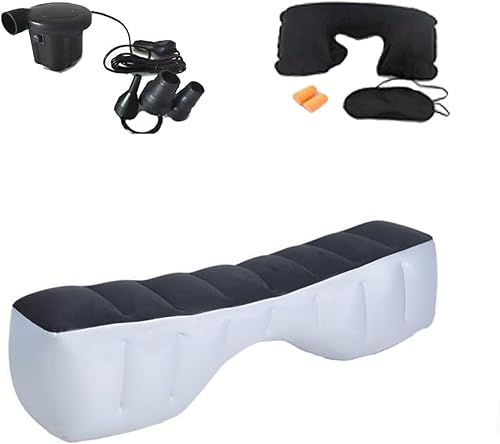 Onirii colchón inflable para coche, cama para asiento trasero con bomba de aire, colchón de aire portátil y grueso para viaje, camping y dormir en