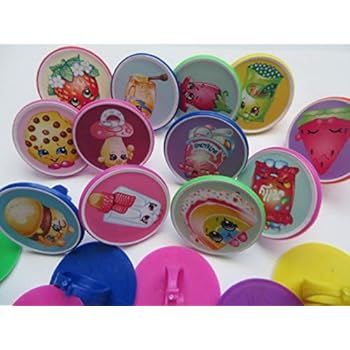 Shopkins 12 Rings Cupcake Toppers - Birthday | Shopkin.Toys - Image 1