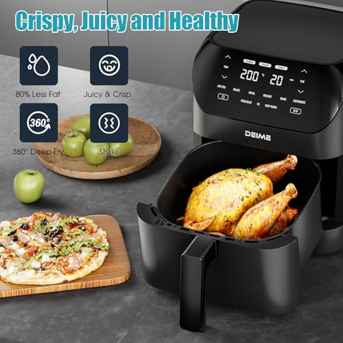 Large Capacity Air Fryer Toaster Oven