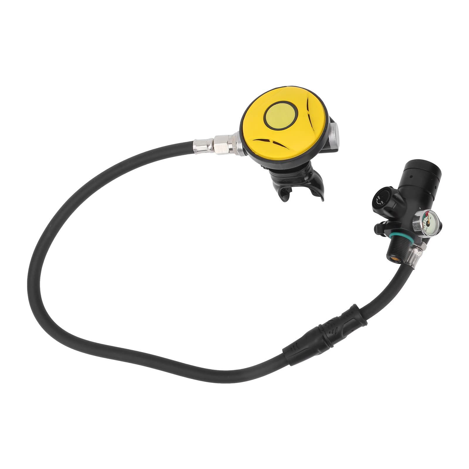 Yctze Annonce DIDEEP Ensemble d'équipement de Plongée – Reniflard sous-Marin de 1 L avec Soupape de Décharge de étage et Régulateur de Deuxième étage X4000 Pro Expérience de Plongée Sûre et