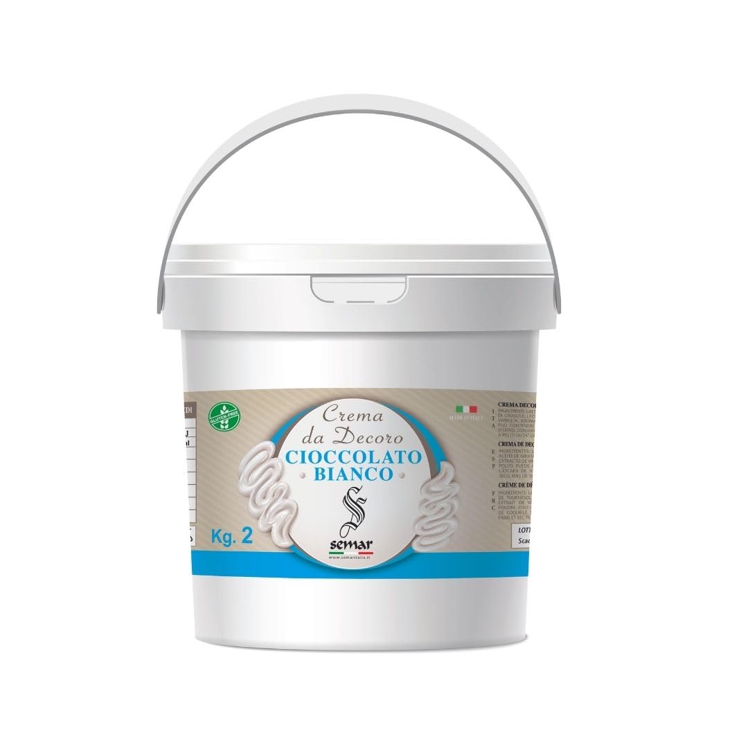 Cioccolato spalmabile BIANCO - confezione da 2 KG - Made in Italy