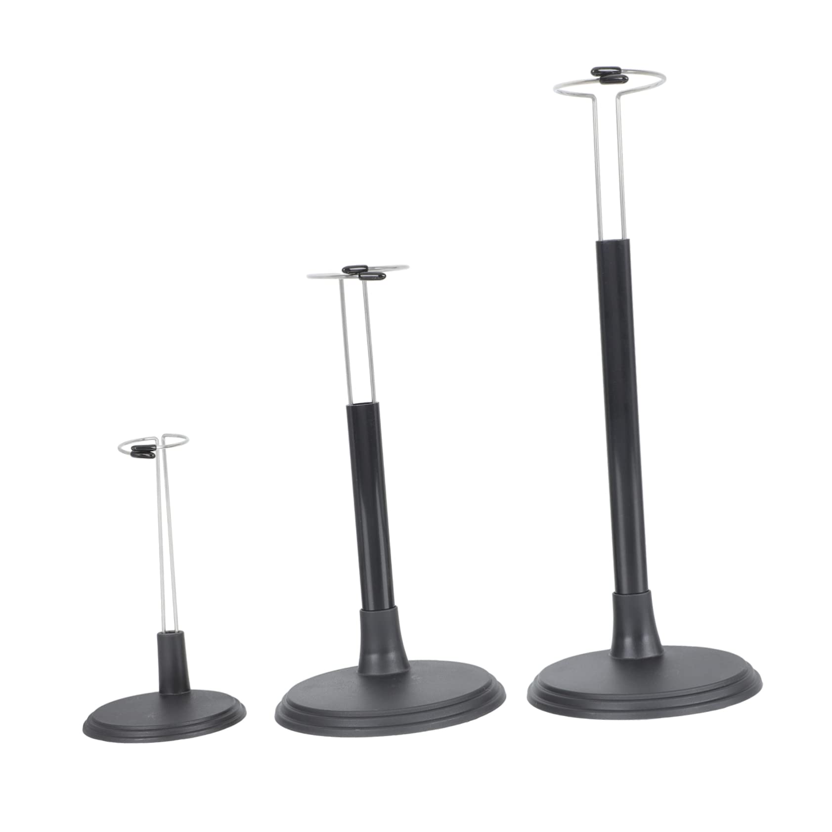 Gogogmee Doll Support Stand 3pcs Doll Bracket for Display Showcase Figure Stand
