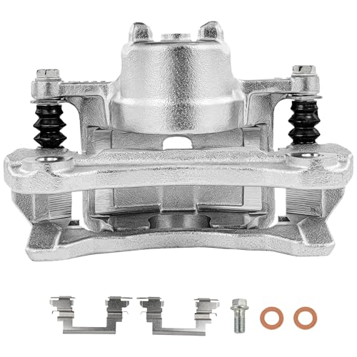 Image of SCITOO Front Left Brake Caliper With Bracket 19B2614C Compatible For Mitsubishi For Eclipse 2006-2012,For Mitsubishi For Galant 2004-2009