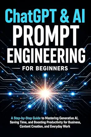 ChatGPT & AI Prompt Engineering for Beginners: A Step-by-Step Guide to Mastering ChatGPT, Using Generative AI Tools to Save Time, and Boosting Productivity