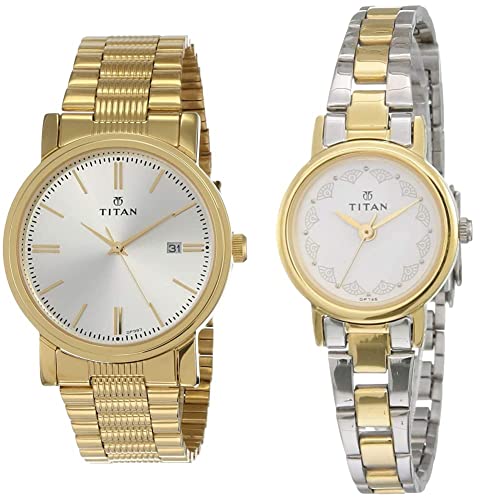 Buy Titan Watches Combo (917BM01,NJ1712YM02) at Amazon.in