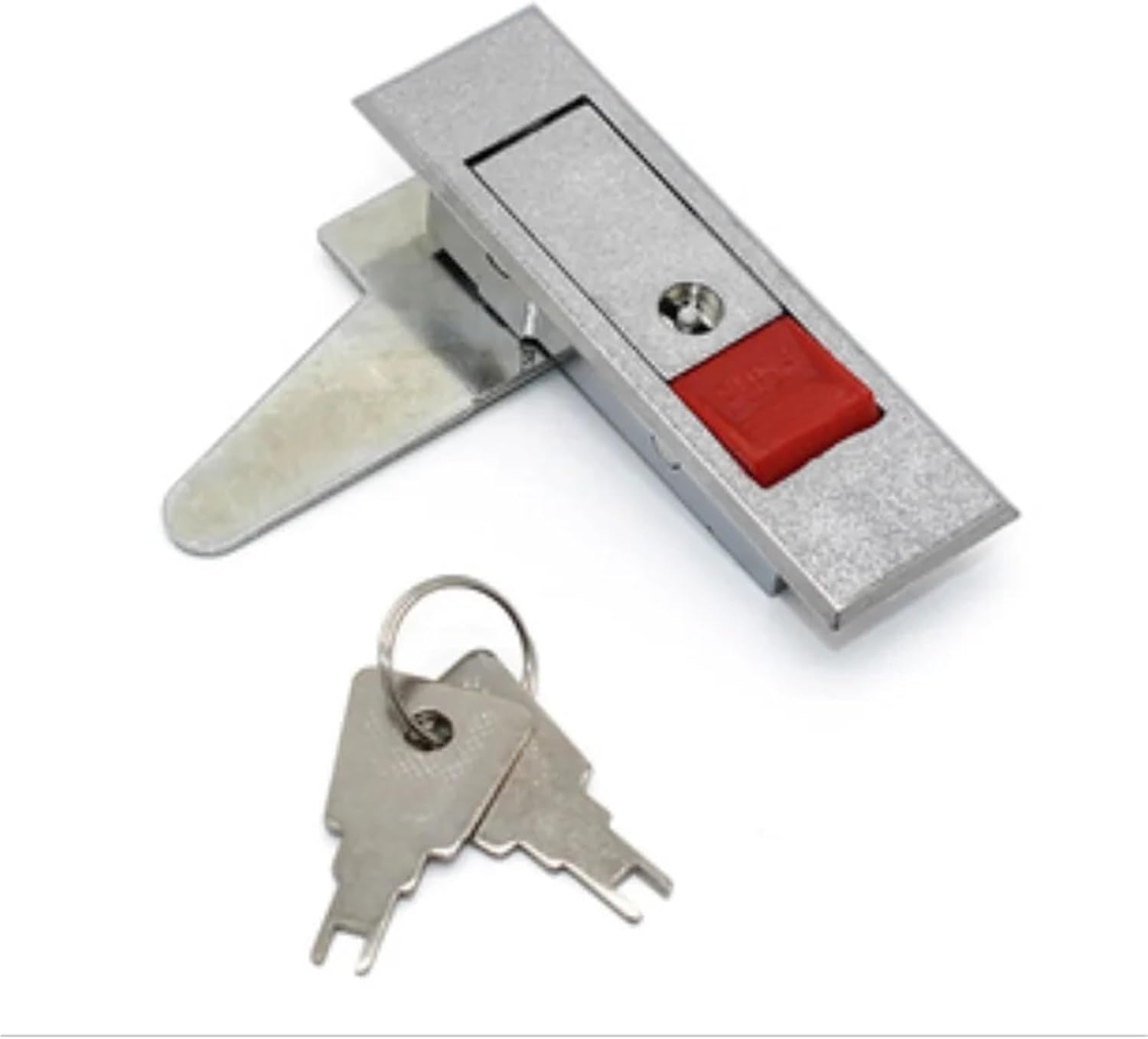 Istribution Box Meter Box Cabinet Lock MS603 Equipment Control Cabinet Door Lock 1Pcs(Red with Key)