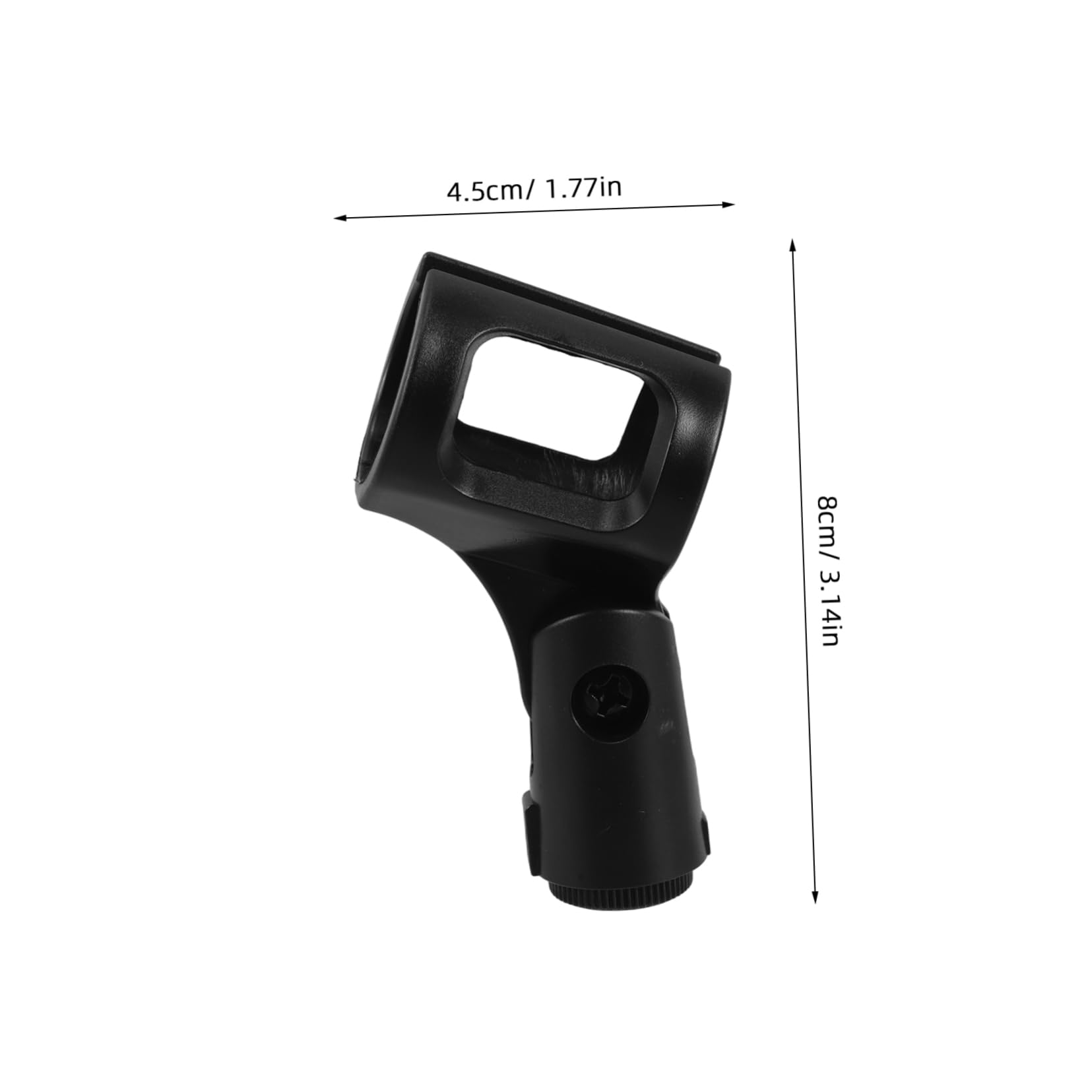Abaodam 4pcs Practical Microphone Clip Durable Mic Holder Clamp for Stable Attachment User Friendly Design for Various Applications Easy Installation Microphone Fixator
