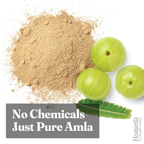 Image of Shudh Online Dry Amla Powder for Hair Growth Organic (200 Grams) | Eating, Drinking - Amala Usirikaya | Avla Gooseberry Fruit Churna (Pure Seedless Edible)