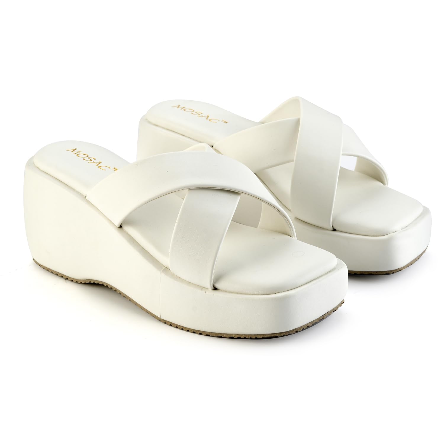 MOSACFashion Sandal Casual Platform Wedges Heels SandalsWith Comfortable Sole For Womens & Girls