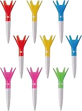 Daiya Golf Tomahawk Tee, Adjustable Height Golf Tee (Long/Semi-Long/Short), Smooth Swing for Greater Distance, Durable, Easy to Find, Ideal for Beginners, Made in Japan, Used by Pro Rikuya Hoshino
