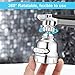 Upgraded Faucet Sprayer Attachment 360° Rotating Faucet Aerator Sink Sprayer, Universal Faucet Adapter with Pure Copper Joint and Rubber Adapter Fits Most Size Water Tap Anti-Splash and Water-Saving
