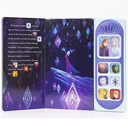 Disney Frozen 2 Elsa, Anna, and Olaf - Stronger Together Little Sound Book - PI Kids (Play-A-Sound) - Image 4
