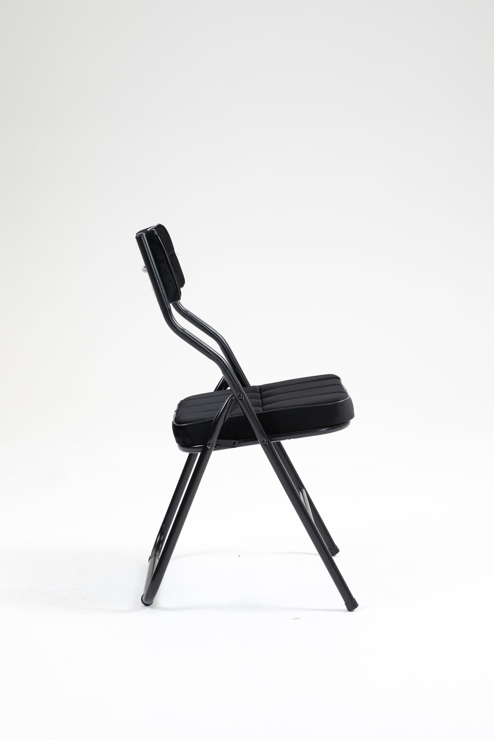 Homgoday Silla Plegable con Asiento y Respaldo Acolchados - Pack de 2 para Comedor y Exterior