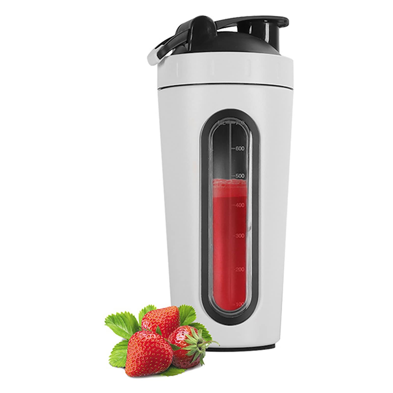 Shaker avec boule mixeur 700ml pour dissoudre la poudre sans grumeaux
