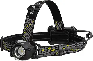 GENTOS(ジェントス) LED ヘッドライト USB充電式 【明るさ670ルーメン/実用点灯4.5時間/後部認識灯】 専用充電池または単3形電池3本 (別売り) 使用 デルタピーク DPX-518H