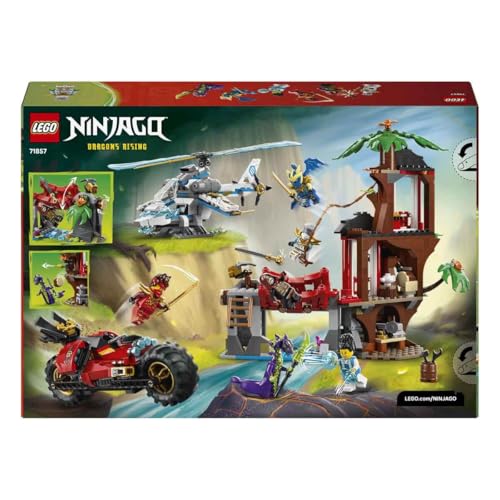 Image of LEGO NINJAGO Ninja Vehicle Tree House Battle - Fighting Toys - Playset with 6 Minifigures - 71857