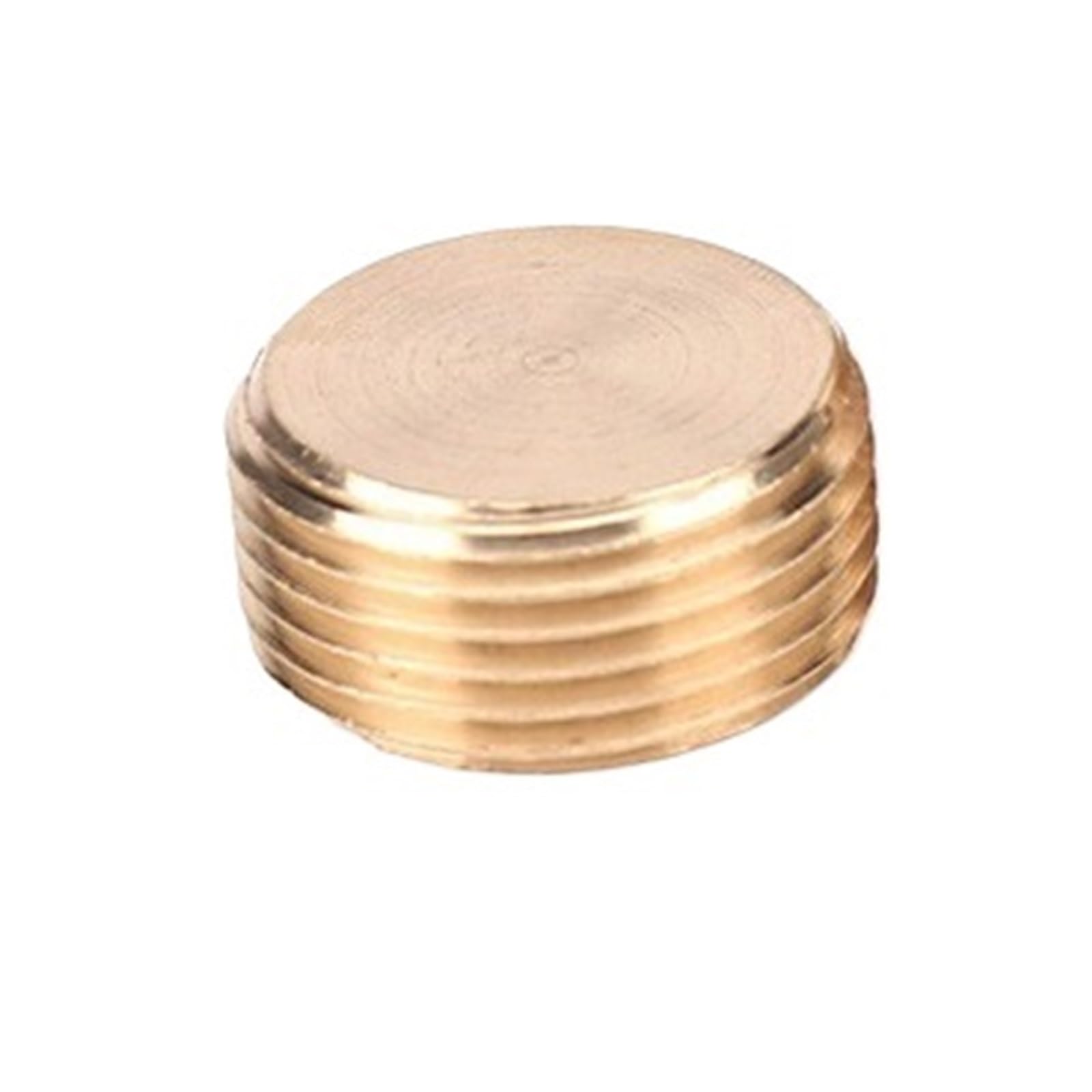 Epaknhgd Men's M20x1.5 1Pc 1/8" 1/4" 3/8" 1/2" 3/4" 1" Thread Brass Hex Socket End Cap Plug Pipe Fitting