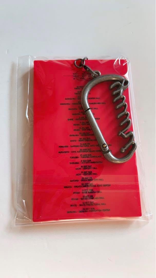 ユニゾンスクエアガーデン ラゲッジタグ 赤 ユニゾンスクエアガーデン